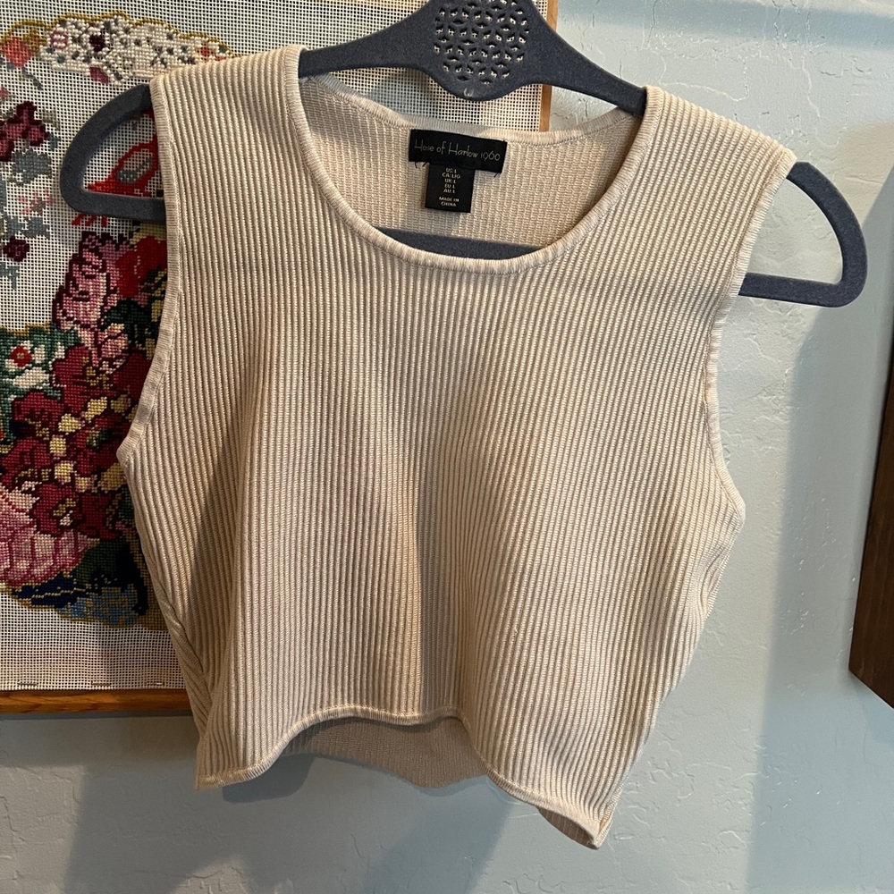 House of Harlow cropped top
